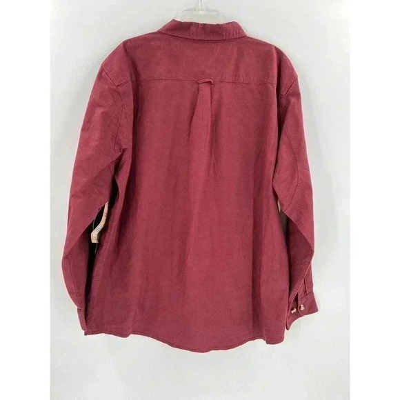 LINCOLN OUTFITTERS WORKWEAR FOREMAN FIT LONG SLEEVE BUTTON UP SHIRT MEN'S XLR - Picture 8 of 11